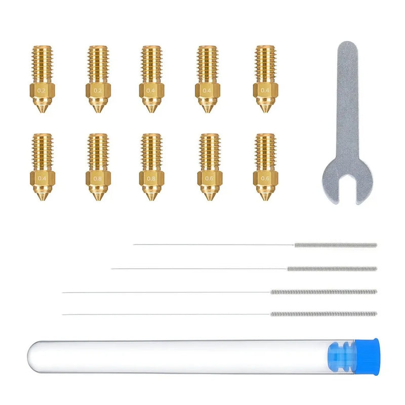 Multi-Size Brass Nozzle Kit for Neptune 4/ 4 Pro