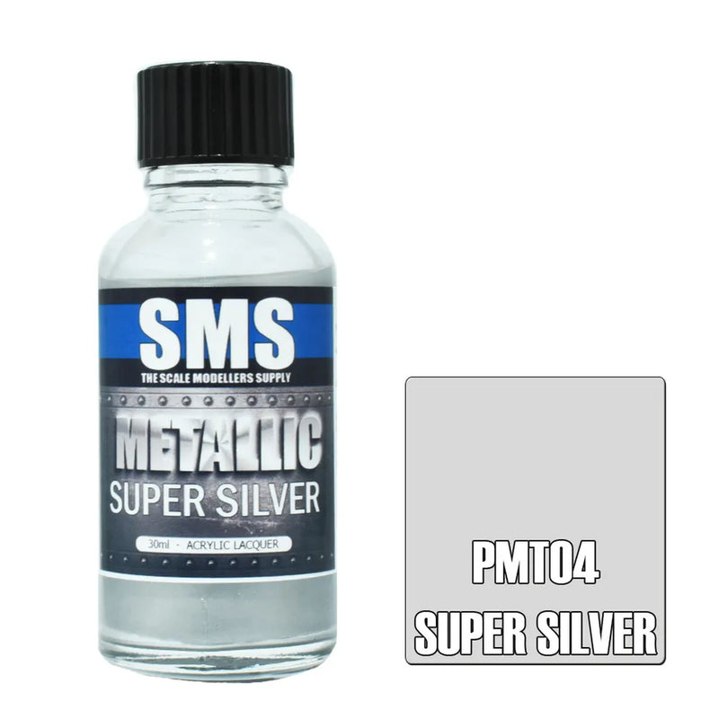 SMS Metallic Super Silver (30ml)