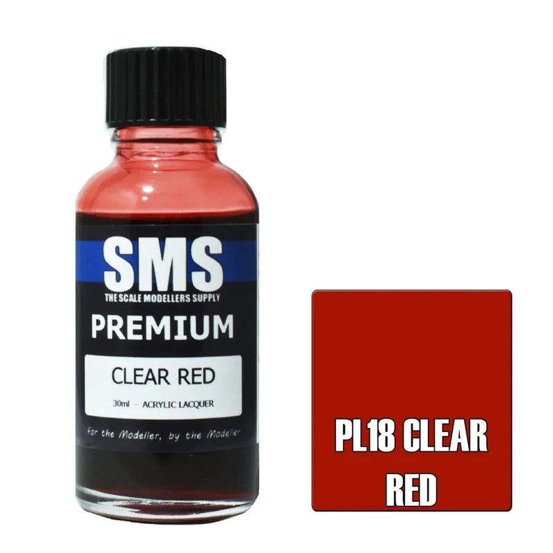 SMS Premium Clear Red (30ml)
