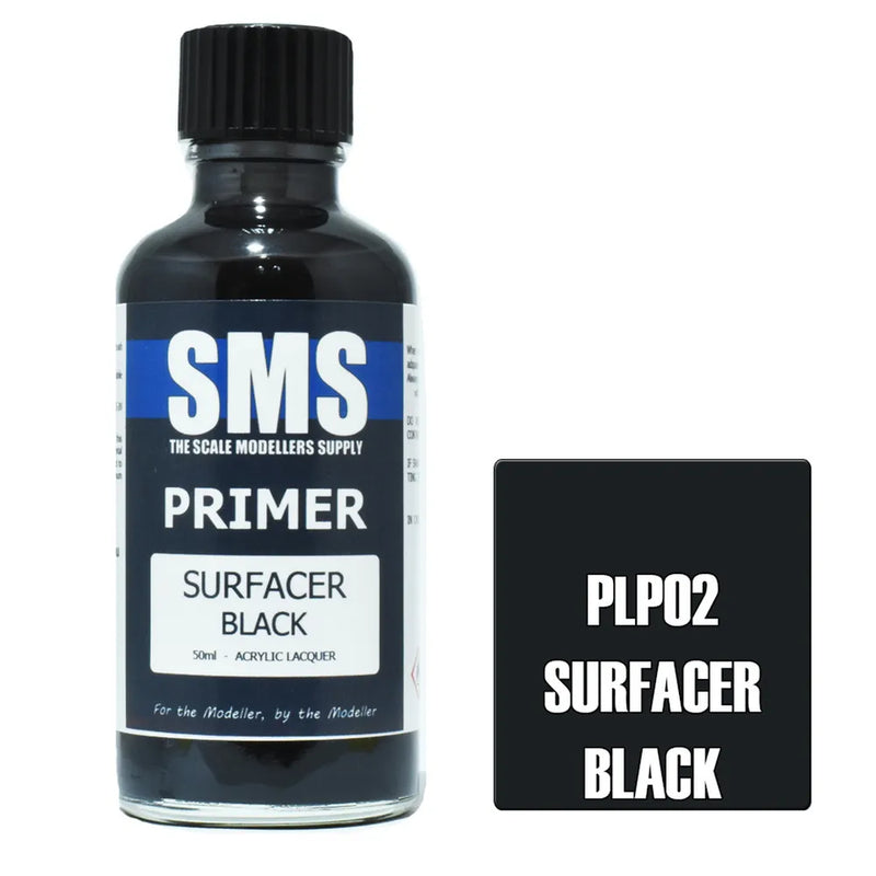 SMS Primer Surfacer Black (50ml)