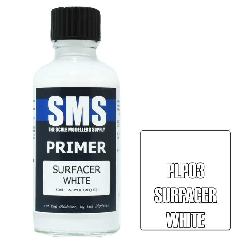 SMS Primer Surfacer White (50ml)