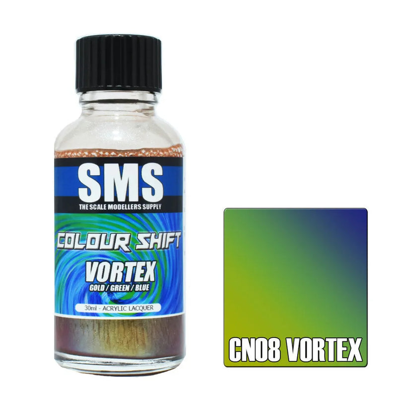 Colour Shift Vortex (Gold/Green/Blue) 30ml
