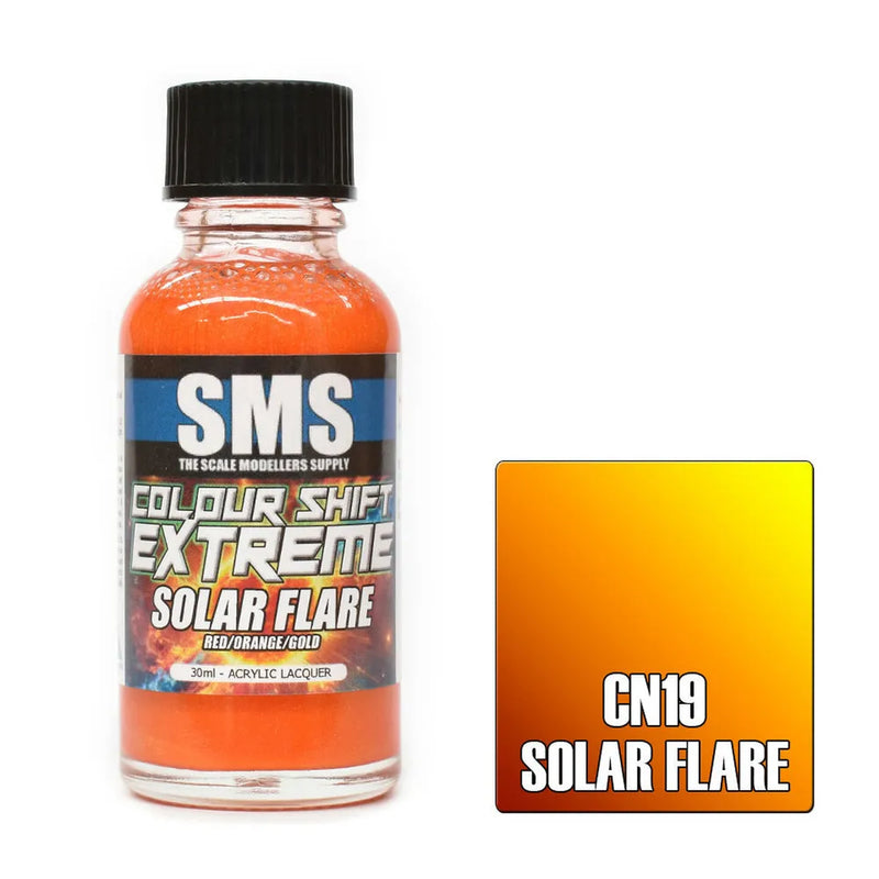 Colour Shift Extreme Solar Flare (Red/Orange/Gold) 30ml