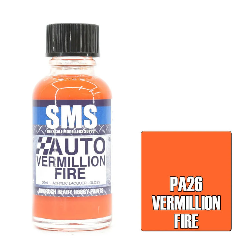 Auto Colour Vermillion Fire 30ml