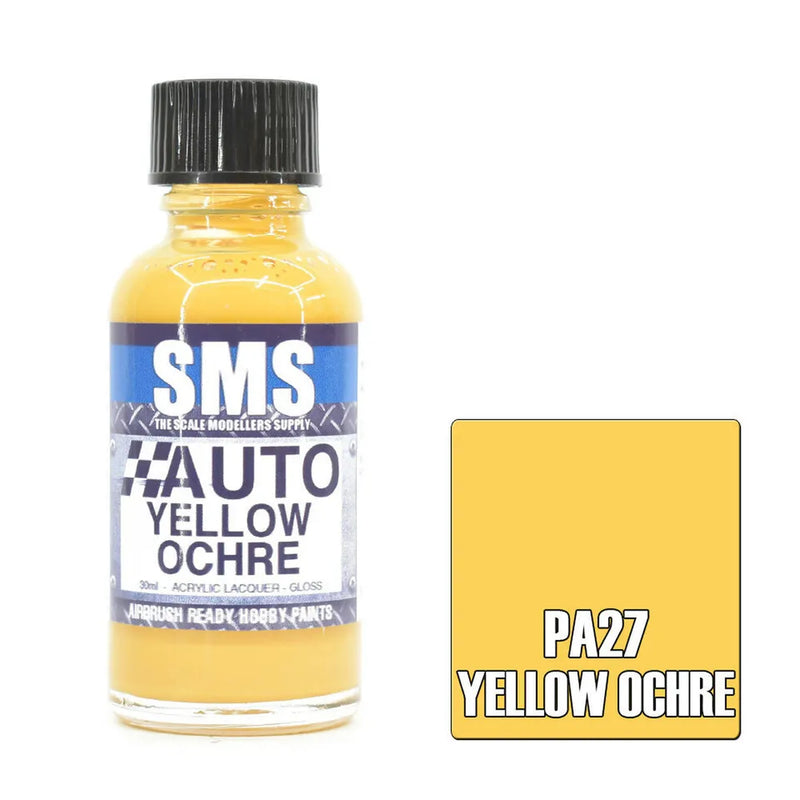 Auto Colour Yellow Ochre 30ml