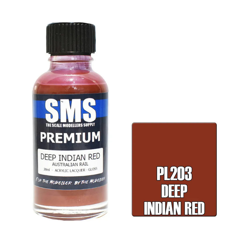 Premium Deep Indian Red (Australian Rail) 30ml