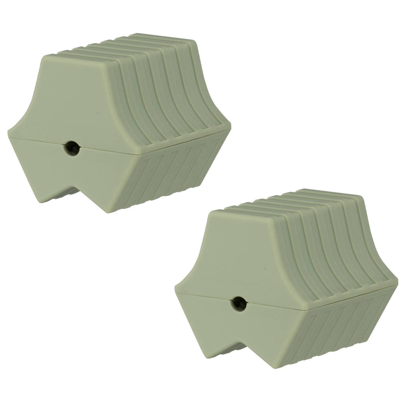 Arlec Cable Anchors Oil Green - 2 Pack