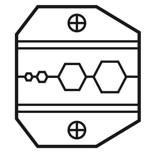 Die Set For Plenum And Teflon Cables, RG58/59 Coaxial Cables