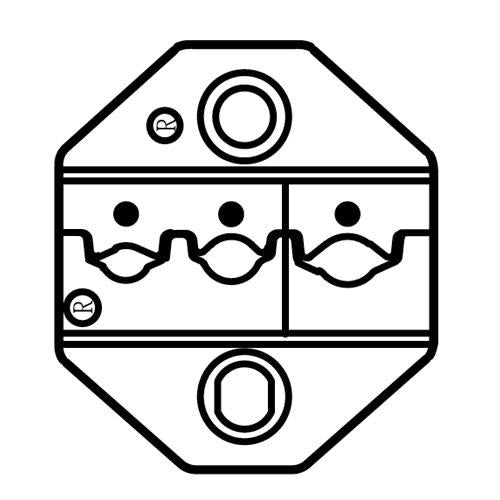 Die Set For Vinyl Insulated W/O Copper Sleeve