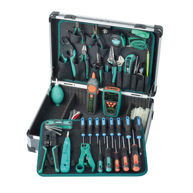 Professional Telecom & Networking Tool Kit With MT-7029