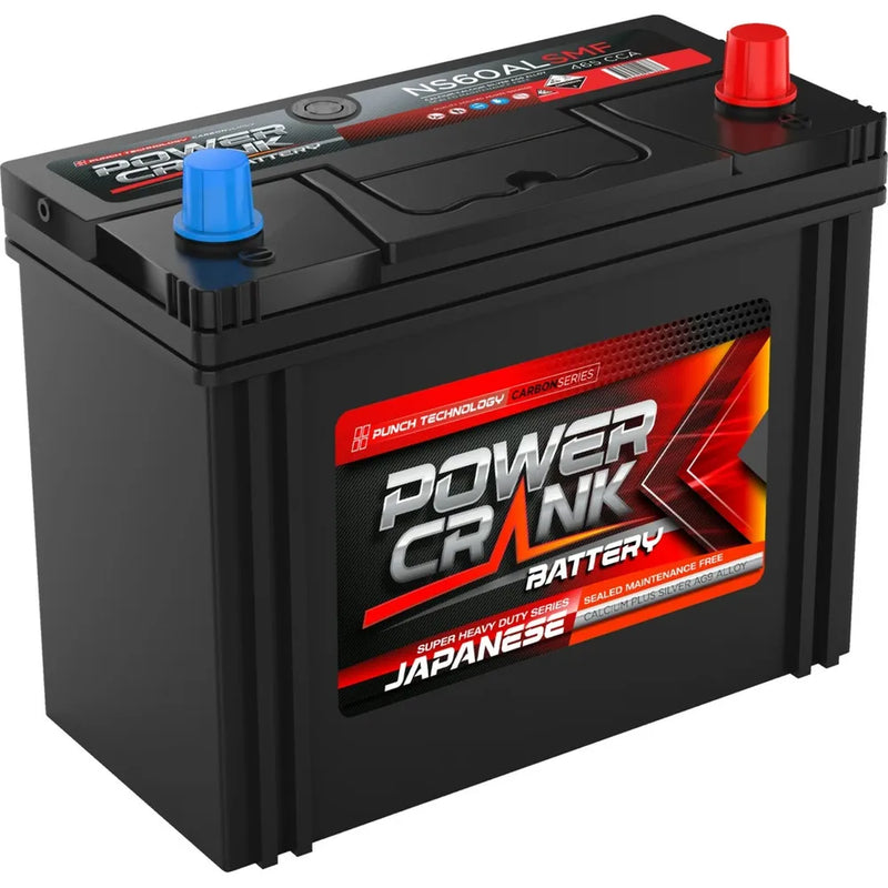 Power Crank Japanese Series Starting Battery NS60ALSMF