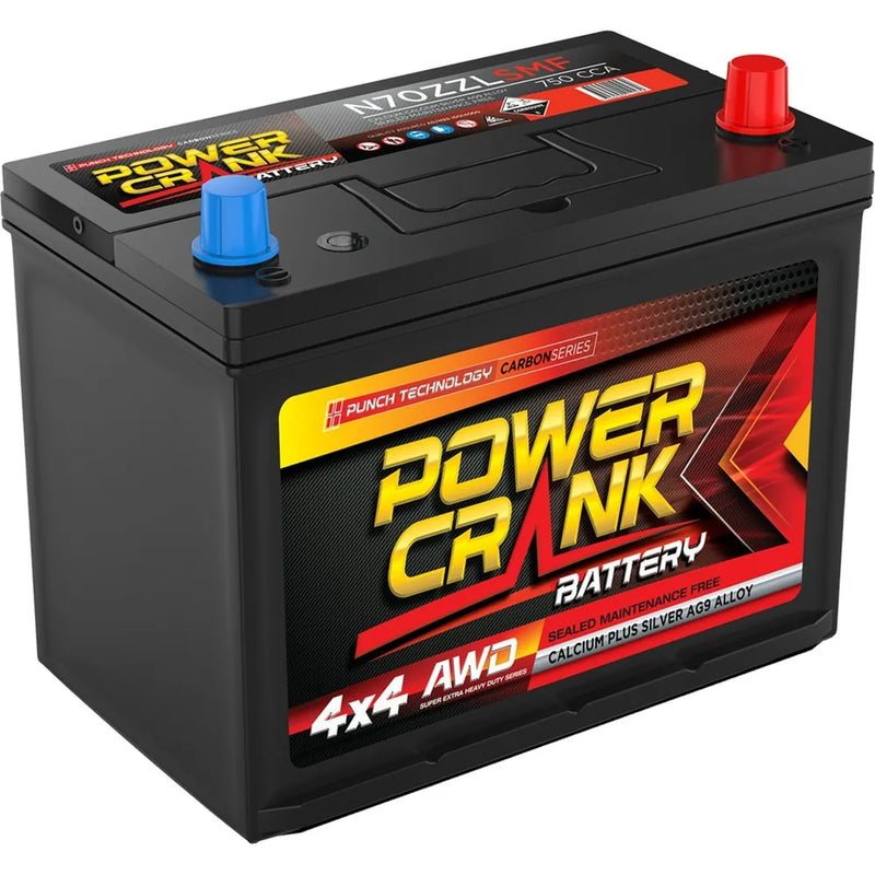 Power Crank 4X4 / AWD Series Starting Battery N70ZZLSMF