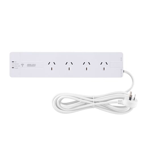 Arlec 4 Outlet Powerboard With Wi-Fi Range Extender