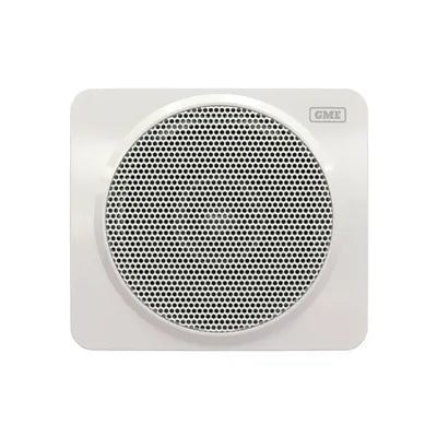 GME 60 Watt IP54 Marine Box Speakers - 110 x 100mm (Pair) - White