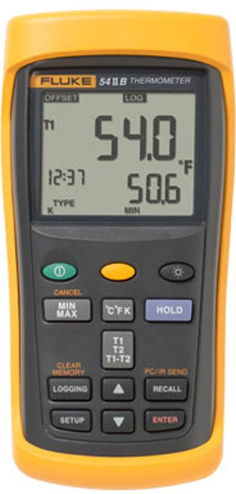 Fluke Dual Input Thermometer W/Recording (INTL