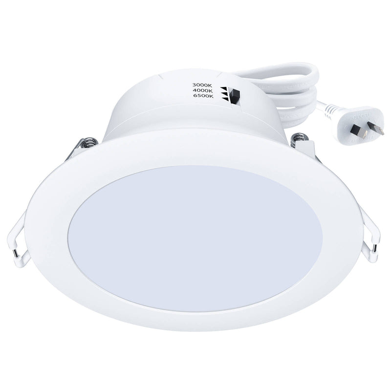 Arlec 9W Tri-Colour Dimmable LED Downlight