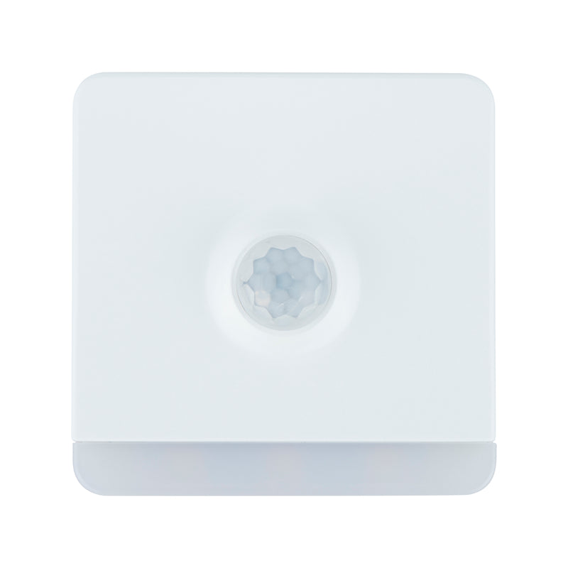 Arlec 62 x 48.5mm White Plug In Square Motion Night Light