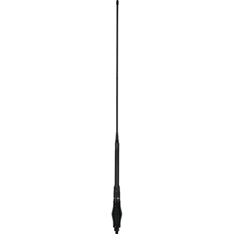 GME 640mm Elevated Feed Base, AS002B Spring, Fibreglass Colinear Antenna (6.6dBi Gain) - Black