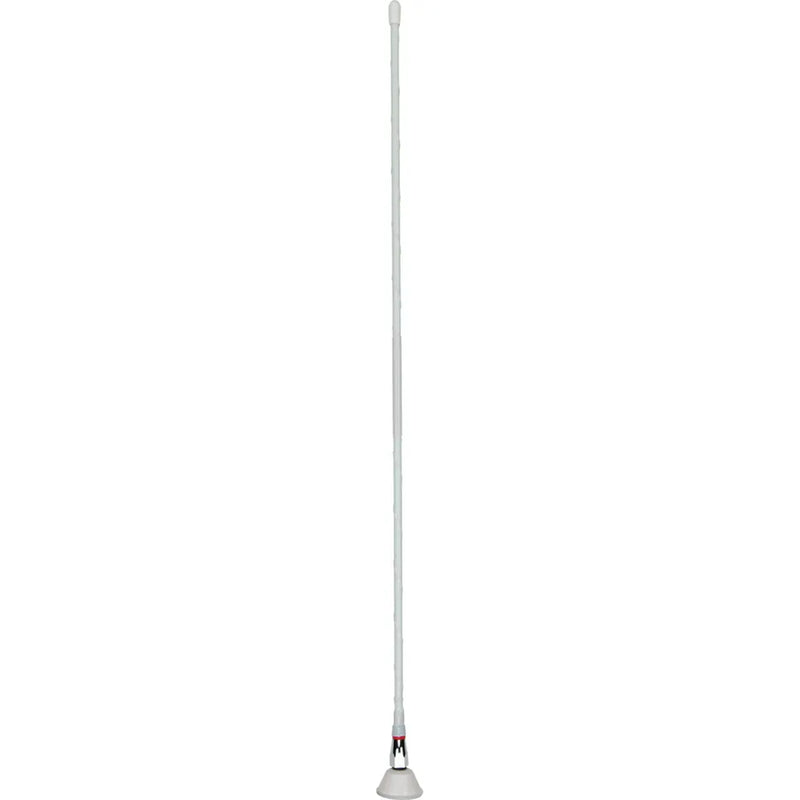 600mm 27MHz Ground Dependent Antenna, Base, Cable and Plug - White