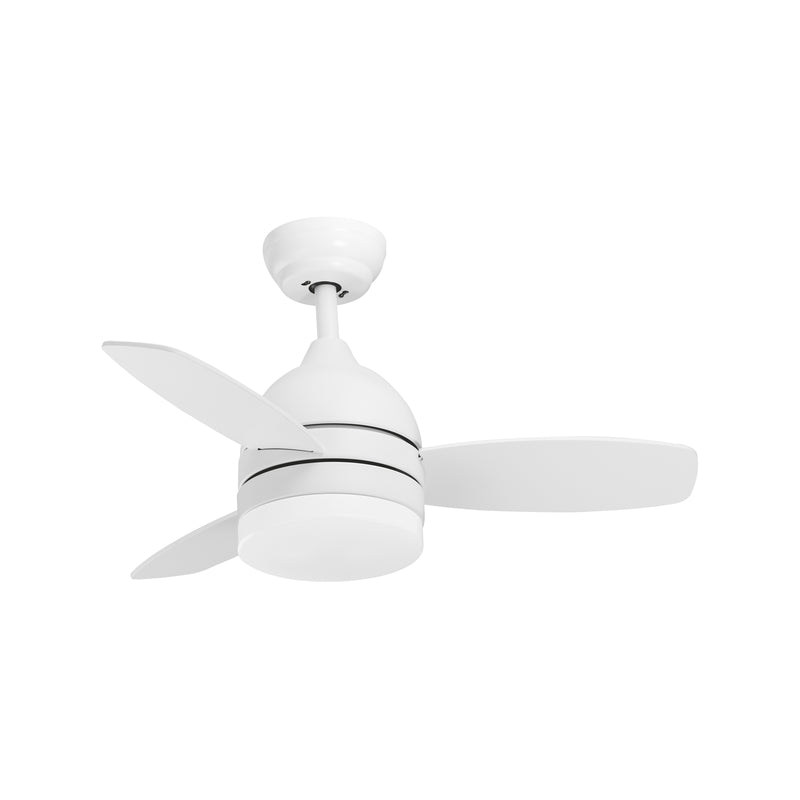 Arlec 87cm White Kinder 3 Blade AC Ceiling Fan