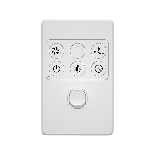 Arlec DC Ceiling Fan Wall Controller - For DC Boston II