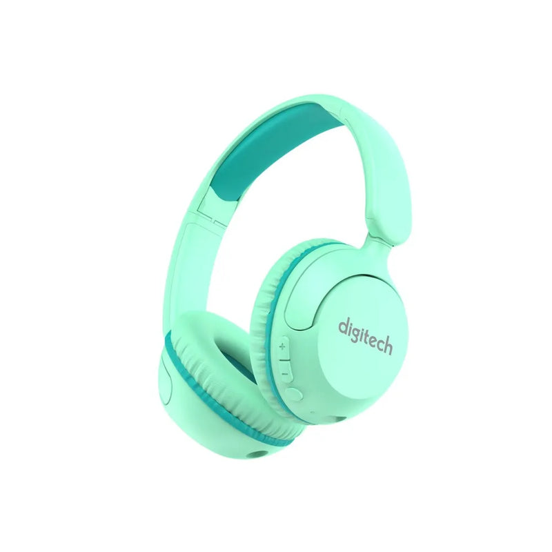 BT Wireless Kids Safe Headphones Volume Limited - Green