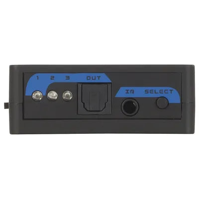 3 Way TOSLINK Switch with IR