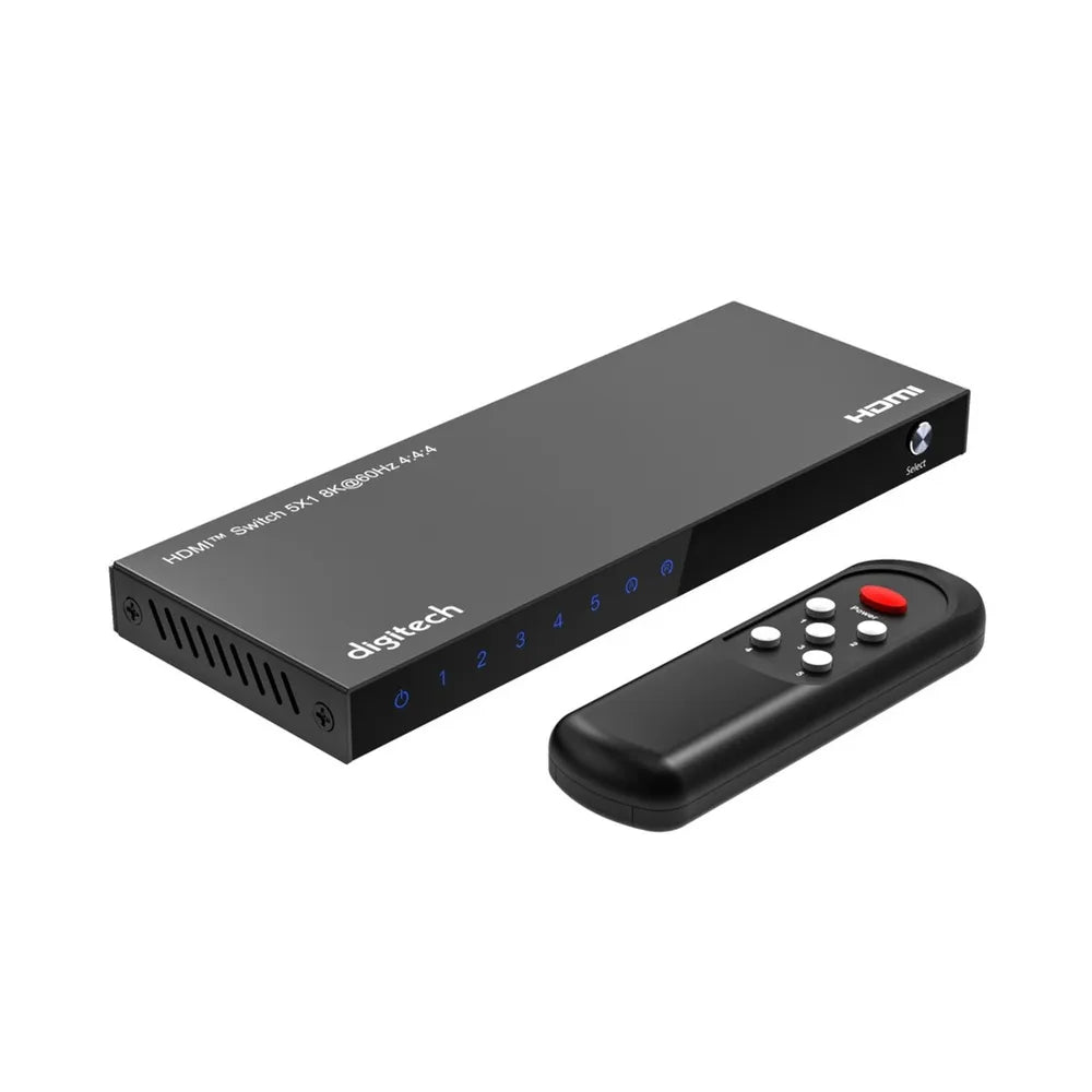 Digitech 5 Input HDMI Switcher — Universal Electronics