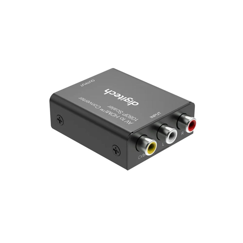Composite AV to HDMI Mini Converter 1080P Scaler