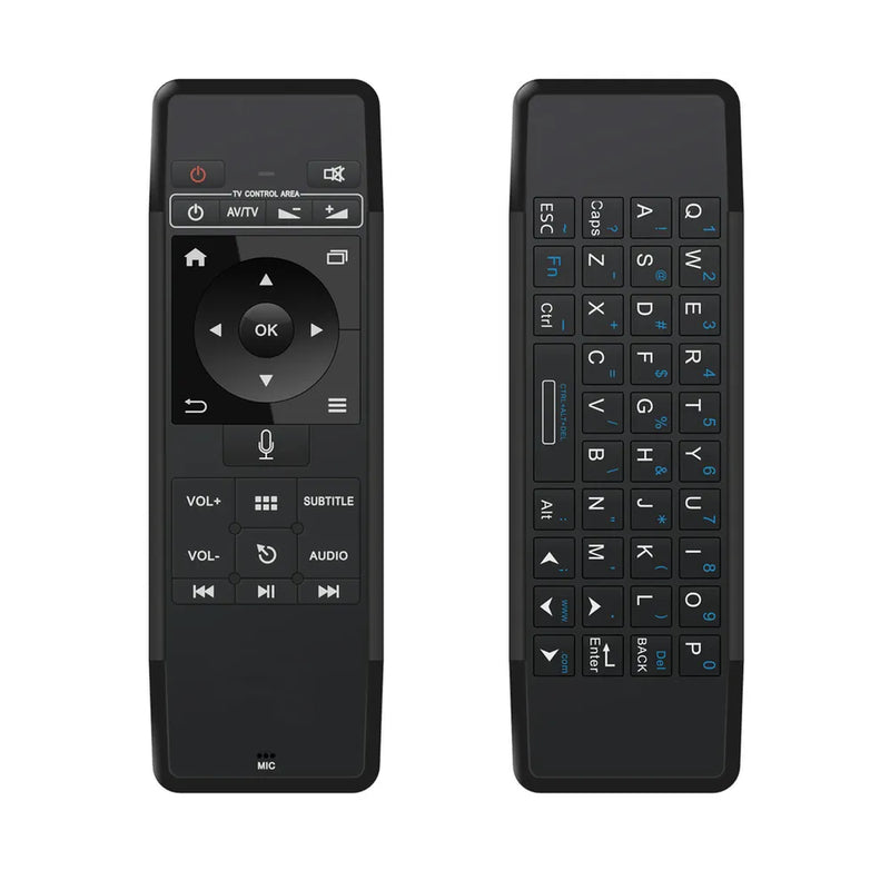 Wireless Air Mouse Remote with Voice Assist
