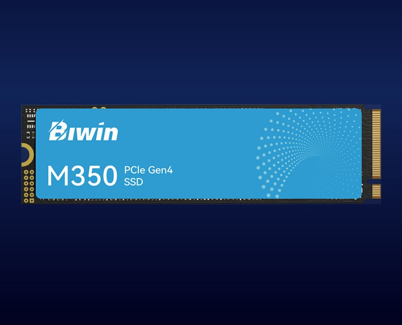 BIWIN M350-500G SSD M.2 NVMe PCIe4.0 Read speed 6000 MB/s Write speed 5000 MB/s BM350NN500G-RGX -5 Year