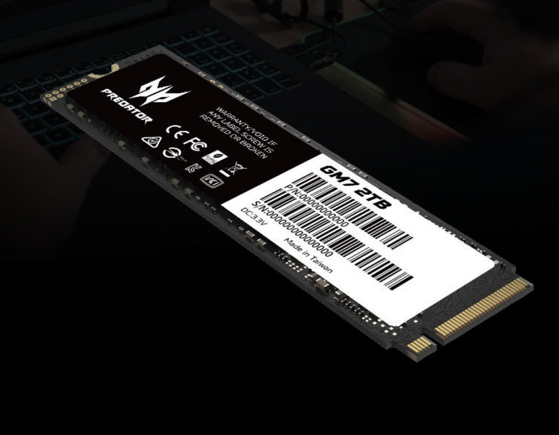 Predator GM7-2TB M.2 NVMe PCIe Gen 4*4 2TB Up to 7200 MB/s Read and 6300 MB/s BL.9BWWR.119- 5 Year