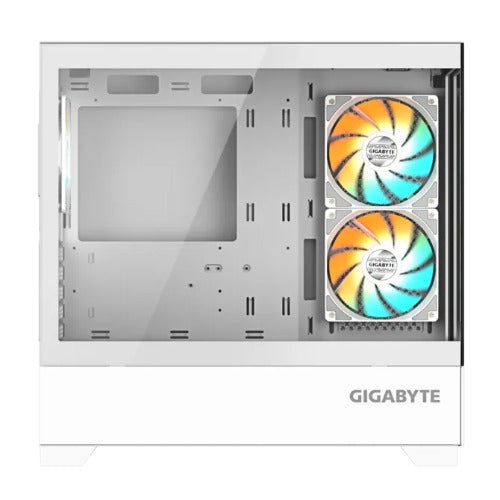 (LS) Gigabyte C201PI M-ATX CASE, Mid Tower, mini-ITX/m-ATX, White, H431x W242x D430 mm, 5 Slots, USB 3.0 x2, H=502 W=313 D=525 mm