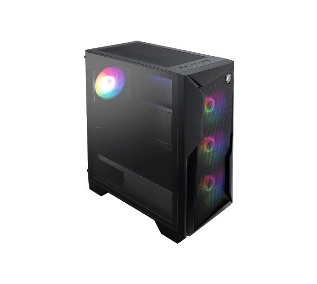 MSI MAG FORGE 130A AIRFLOW ATX Case, 2x USB 5Gbps, 1x Mic-in / Audio-out, 1x LED, 3x 2.5', 2x 2.5'/3.5', ATX / Micro-ATX / Mini-ITX