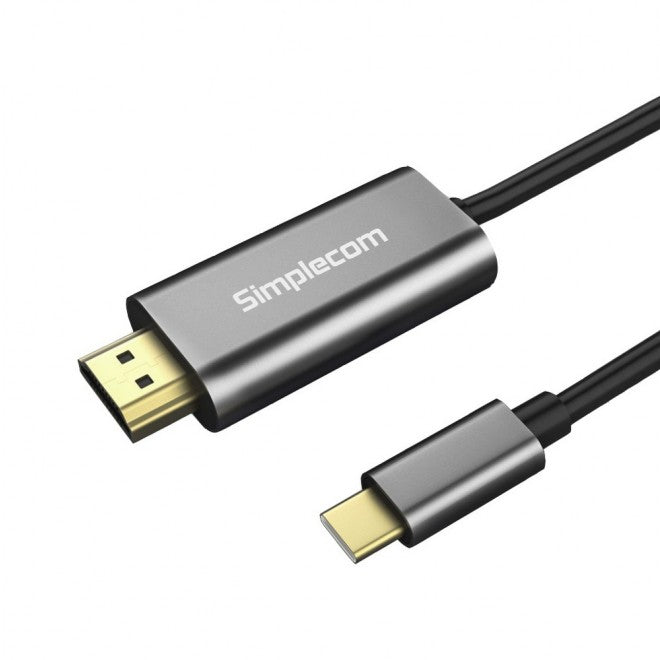 (LS)Simplecom DA321 USB-C Type C to HDMI Cable 1.8M (6ft) 4K@30Hz