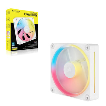 Corsair iCUE LINK LX120‑R RGB 120 mm PWM Reverse Fan Expansion Sin ...