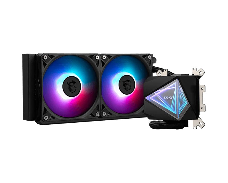 MSI MAG CORELIQUID I240 BlackLiquid CPU Cooler, LGA 1150/1151/1155/1156/1200/1700+ Next gen AM5/AM4 3y