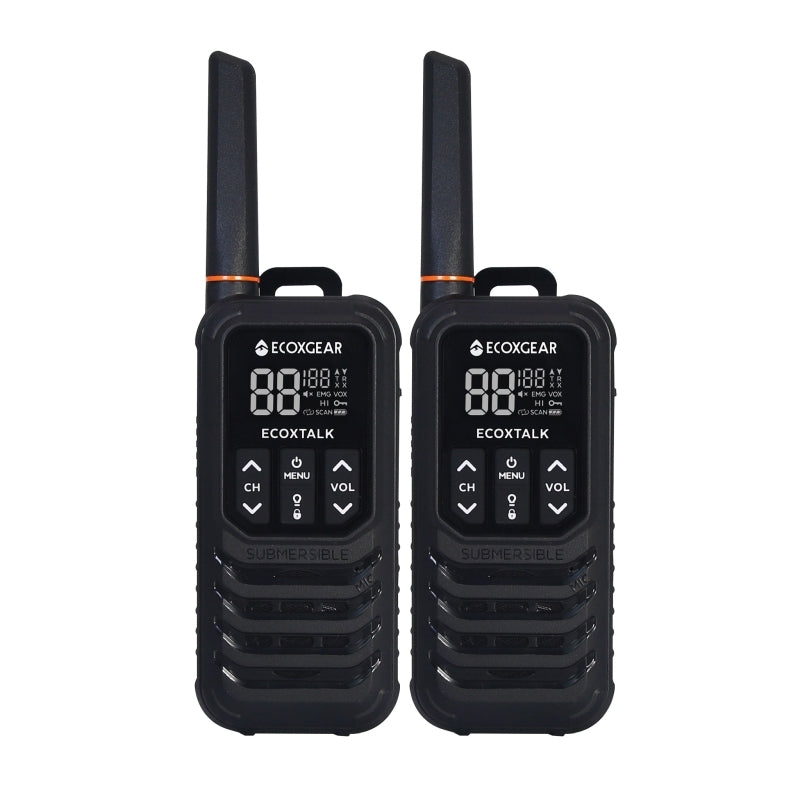 EcoX UHF 2W 2 Pk Black