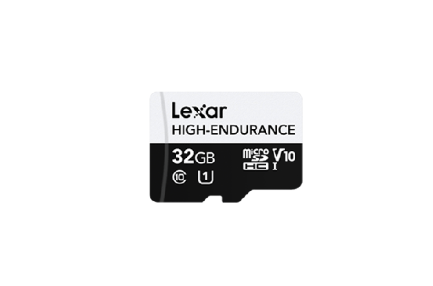 Lexar High-Endurance microSDXCâ„¢ UHS-I cards 32G up to 100MB/s read, up to 30MB/s write