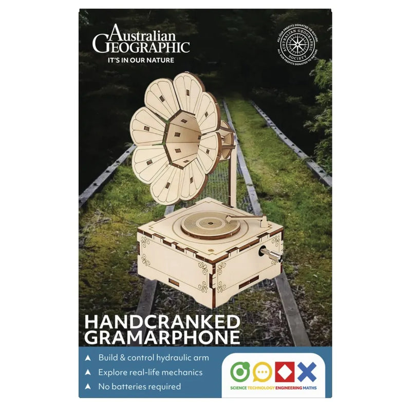 Australian Geographic Eco Workshop Gramophone Music Box