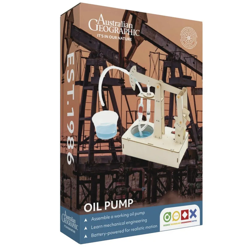 Australian Geographic Eco Workshop Oil Pump