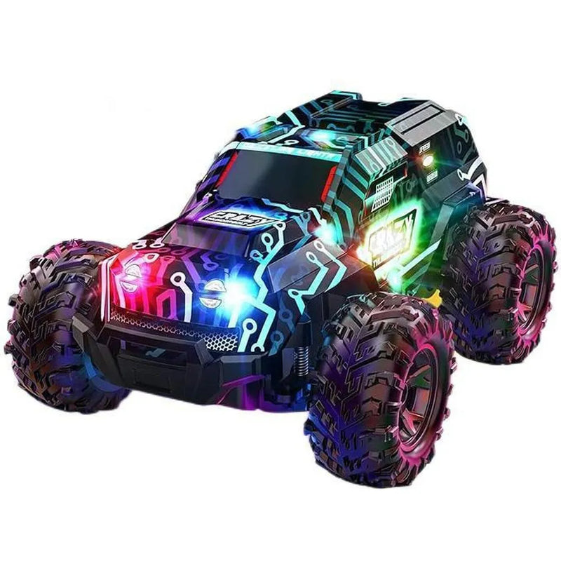 1:18 OFF ROAD THUNDERBOLT RC CAR RGB SMOKE SPRAY