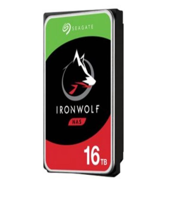 Seagate 16TB 3.5' IronWolf SATA3 NAS 24x7 Performance 7200 RPM 256MB Cache HDD. (ST16000VN001) 3  (EOL)