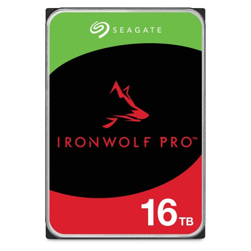 Seagate 16TB 3.5' IronWolf Pro SATA NAS Hard Drive 7200 RPM 256MB Cache HDD. 5