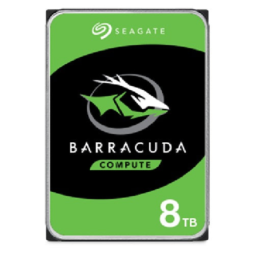Seagate 8TB 3.5' Barracuda, 5400RPM SATA3 6Gb/s 256MB Cache HDD. 2