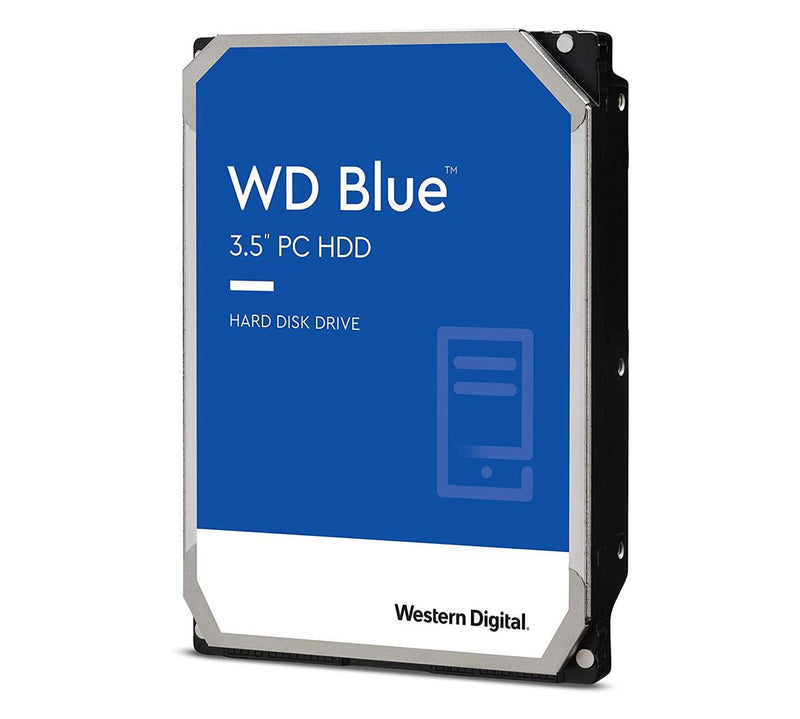 Western Digital WD Blue 6TB 3.5' HDD, SATA 6Gb/s, ITR 180 MB/s, 5400RPM, 256MB Cache, SMR Tech, 3.5-inchFORM FACTOR, 2yrs Wty (LS)