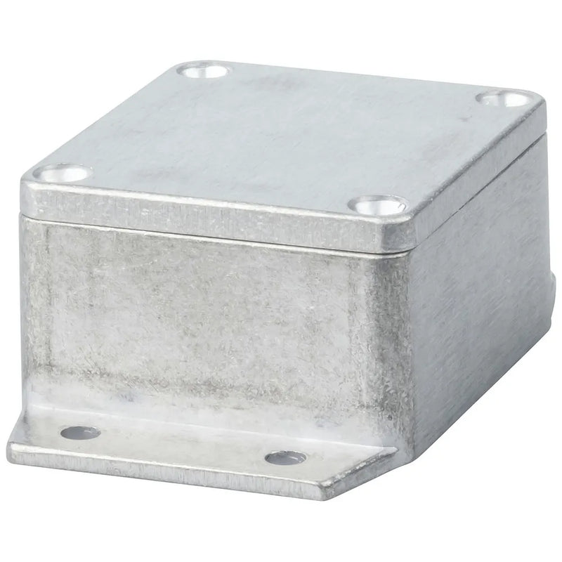 IP65 Sealed Diecast Aluminium Boxes - Flanged - 64(W)x58(D)x35(H)mm