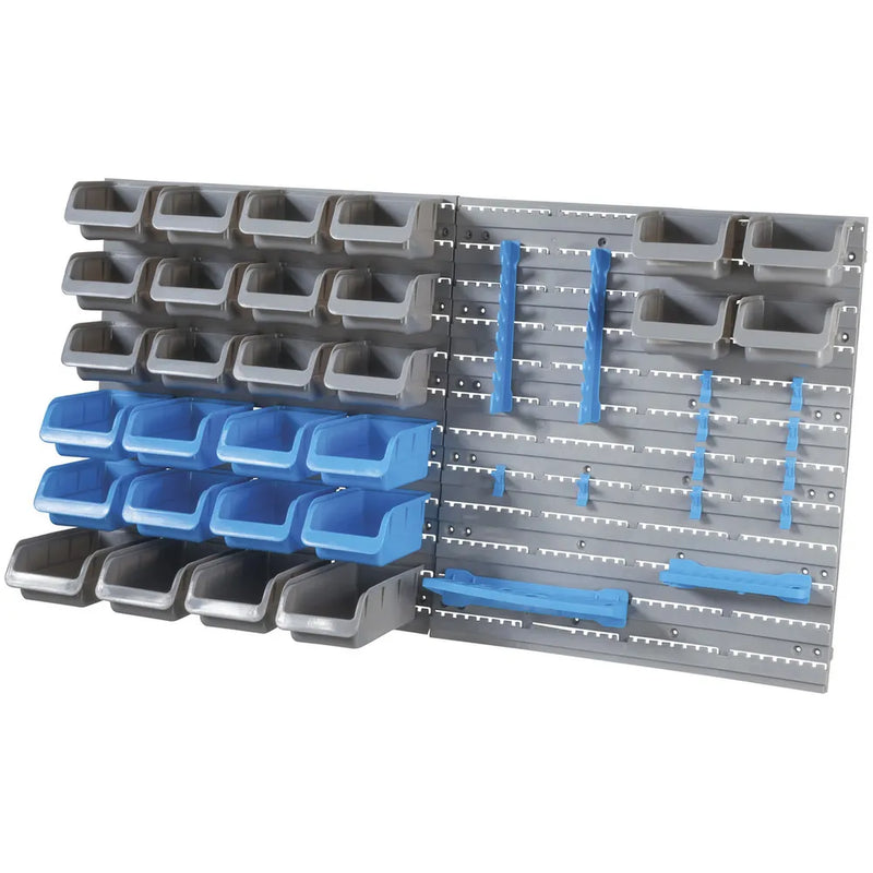 44 Piece Wall Mounted Storage