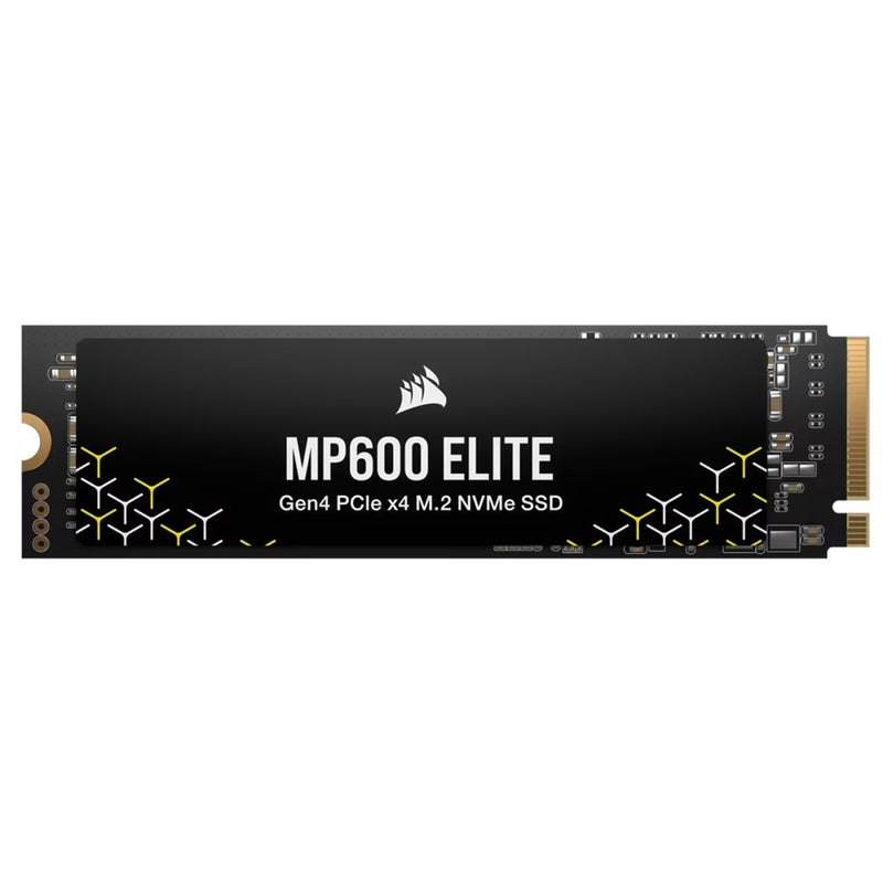 Corsair MP600 ELITE 2TB PCIe Gen4 x4 NVMe 1.4 M.2 SSD, M.2 2280, PCIe 4.0, 7000â€¯MB/s read, 6500â€¯MB/s write, 3D TLC NAND, Windows/Mac compatible
