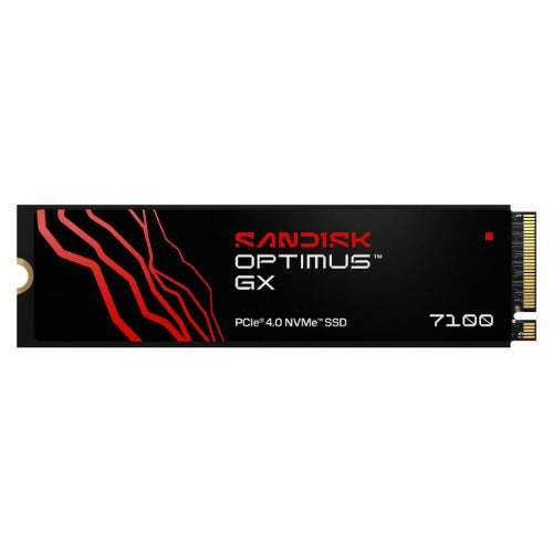 SANDISK Optimus™ GX 7100 PCIe® 4.0 NVMe™ SSD, 2TB, Read 7,250MB/s Write 6,900MB/s, 5 Yr